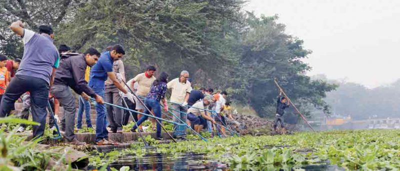 River Cleaning by MEANS Foundation